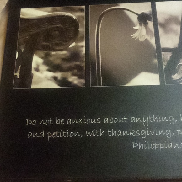 14x11" PRAY plaque by Jennifer Blakeley - Picture 2 of 5